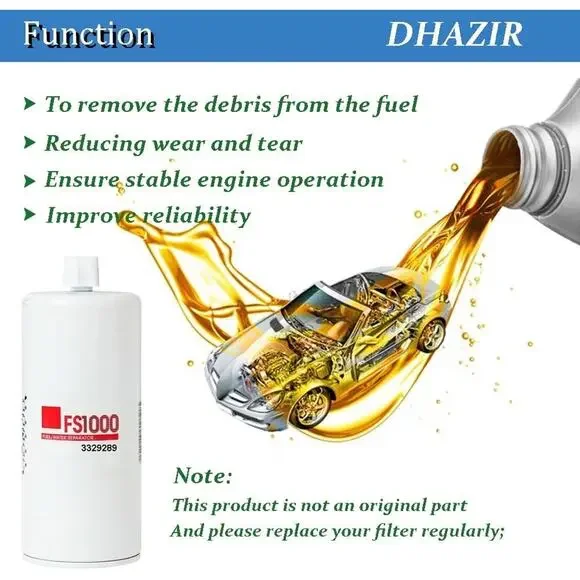 FS1000 Fuel Filter Water Separator Kit Compatible with Cummins Diesel Engine Fre - Picture 3 of 6